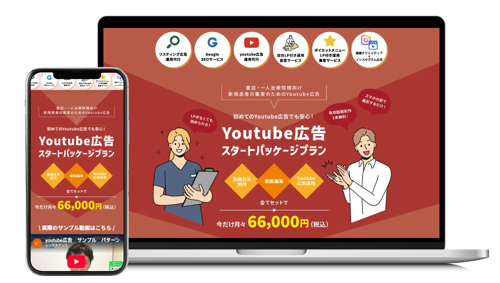 Youtube広告の集客
